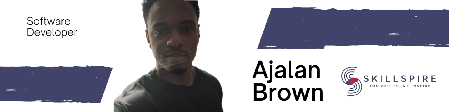 Veteran Skillspire student and certified software developer AJ Brown headshot.